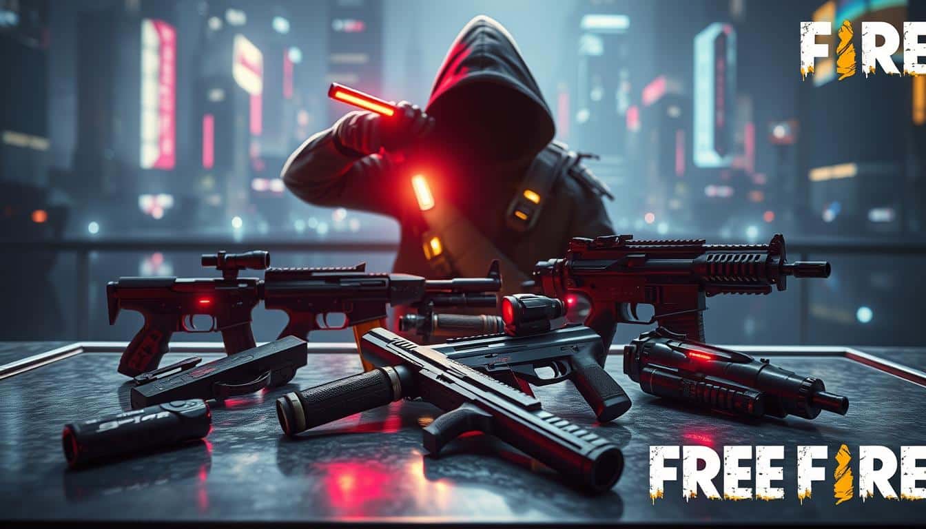 itens raros no Free Fire