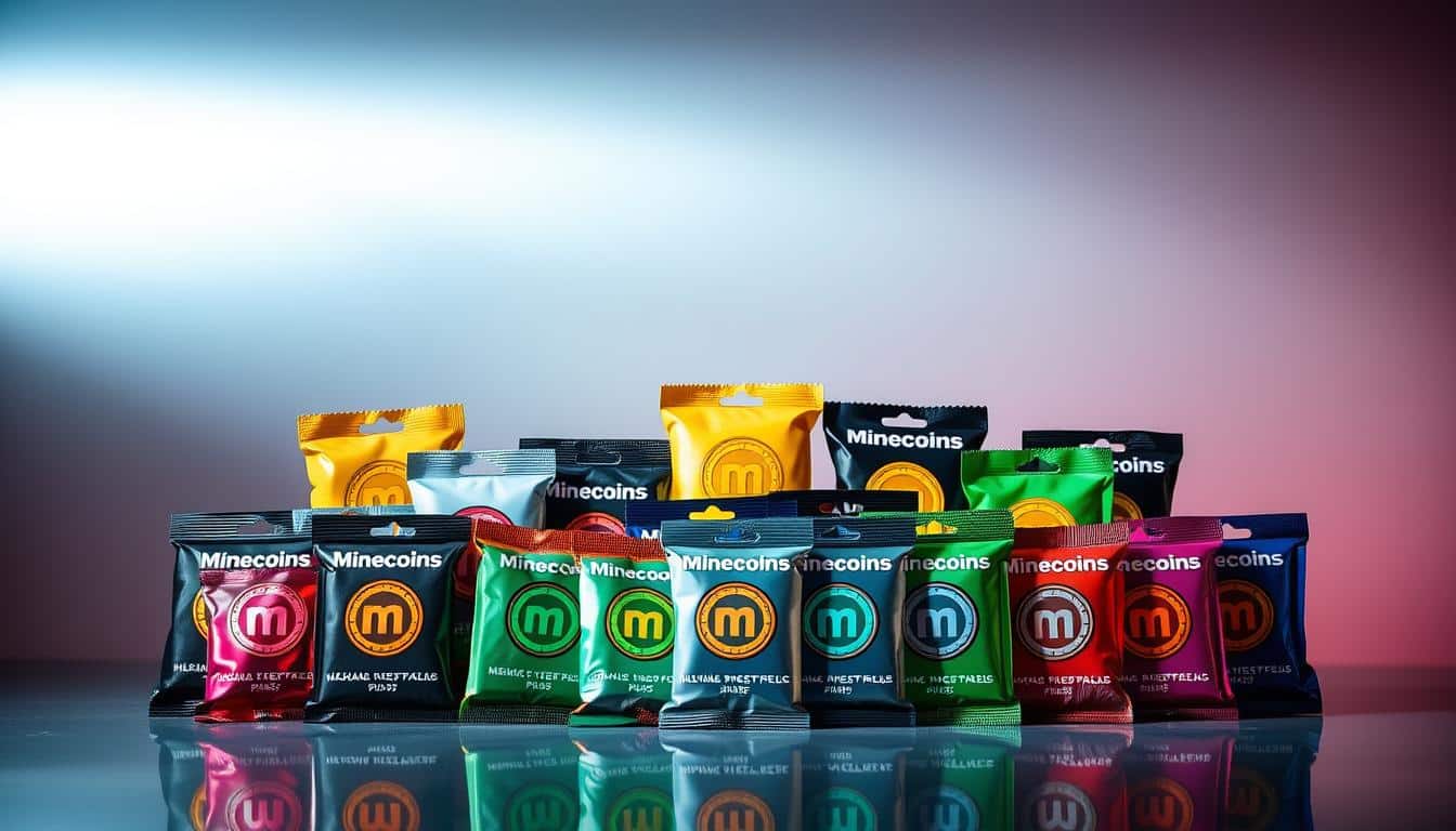 minecoins pacotes preços