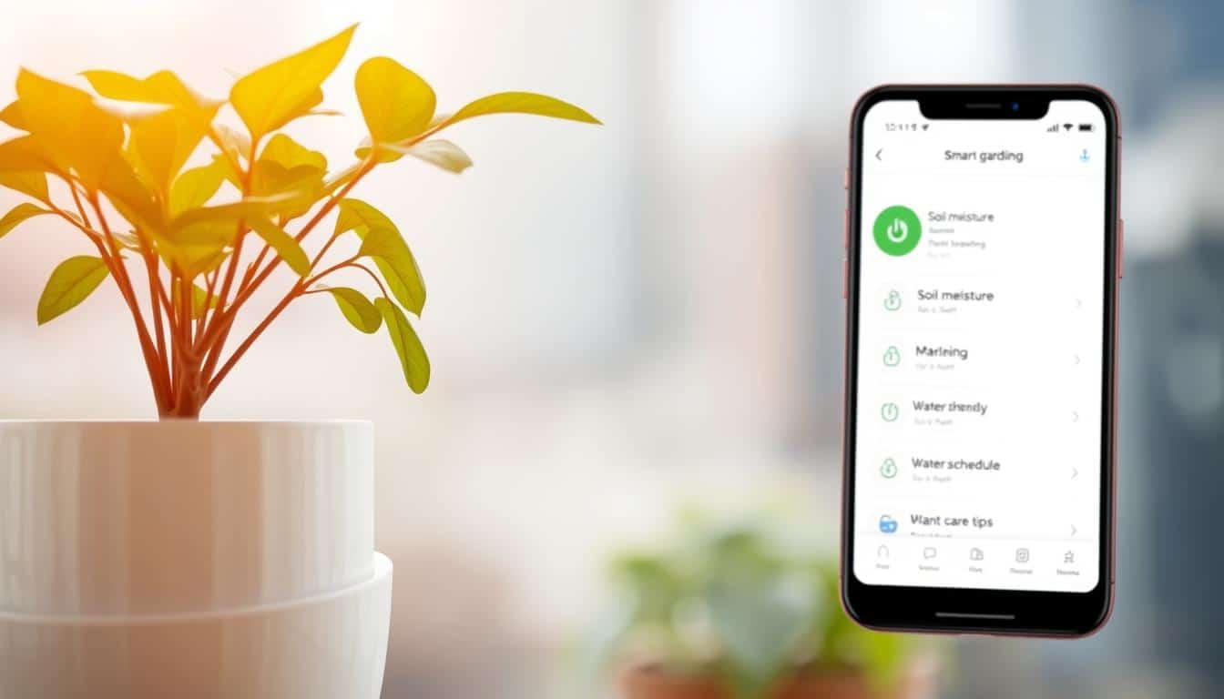 app de planta jardinagem inteligente