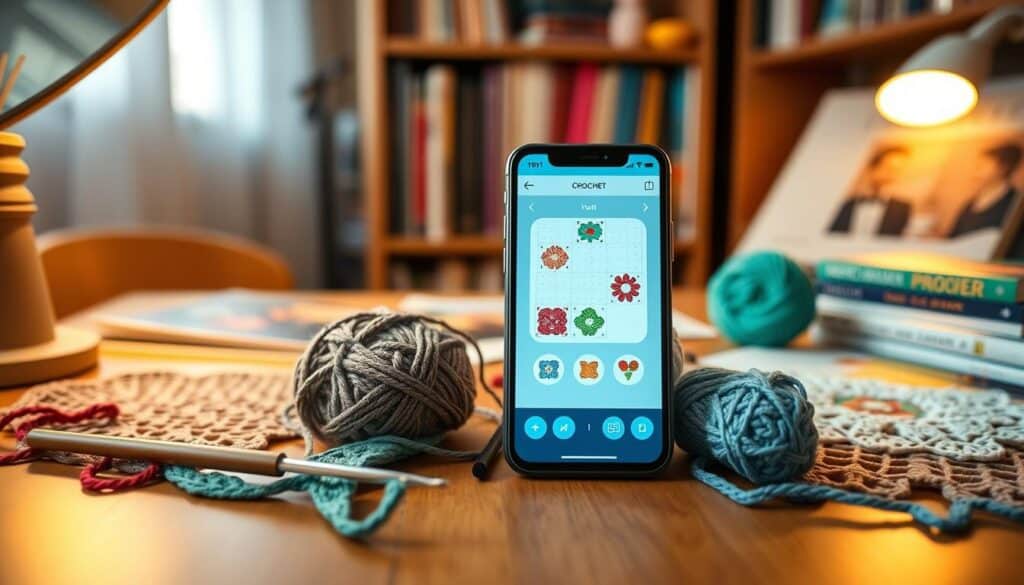definição de app de crochê