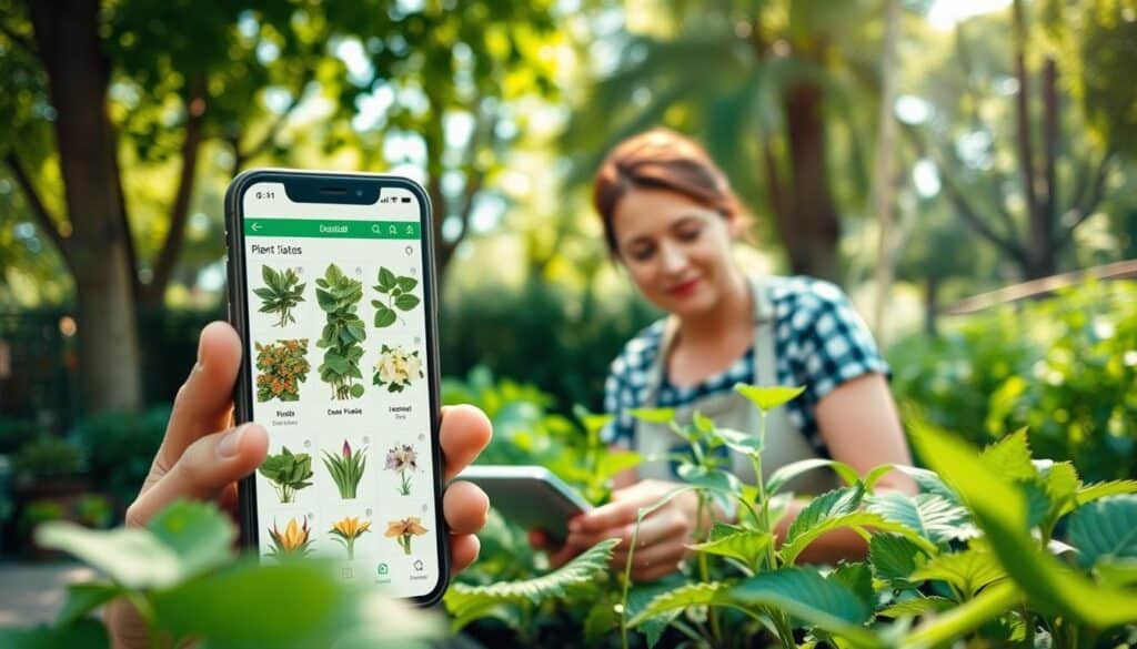 importância do app de planta