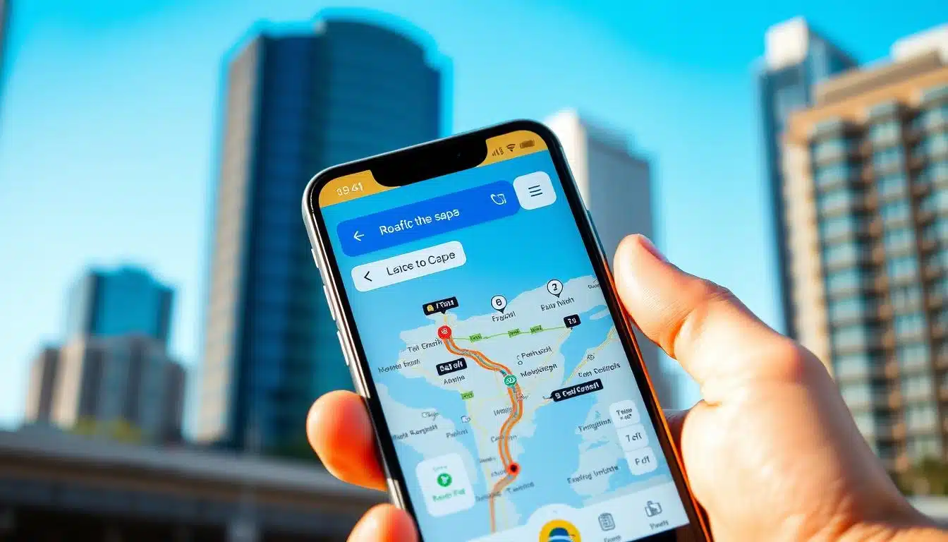 Aplicativo de GPS para navegação no Brasil