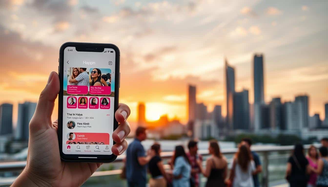 Happn aplicativo de relacionamento