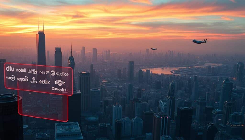 Serviços de streaming e panorama 2025