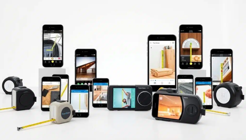 aplicativos de fita métrica