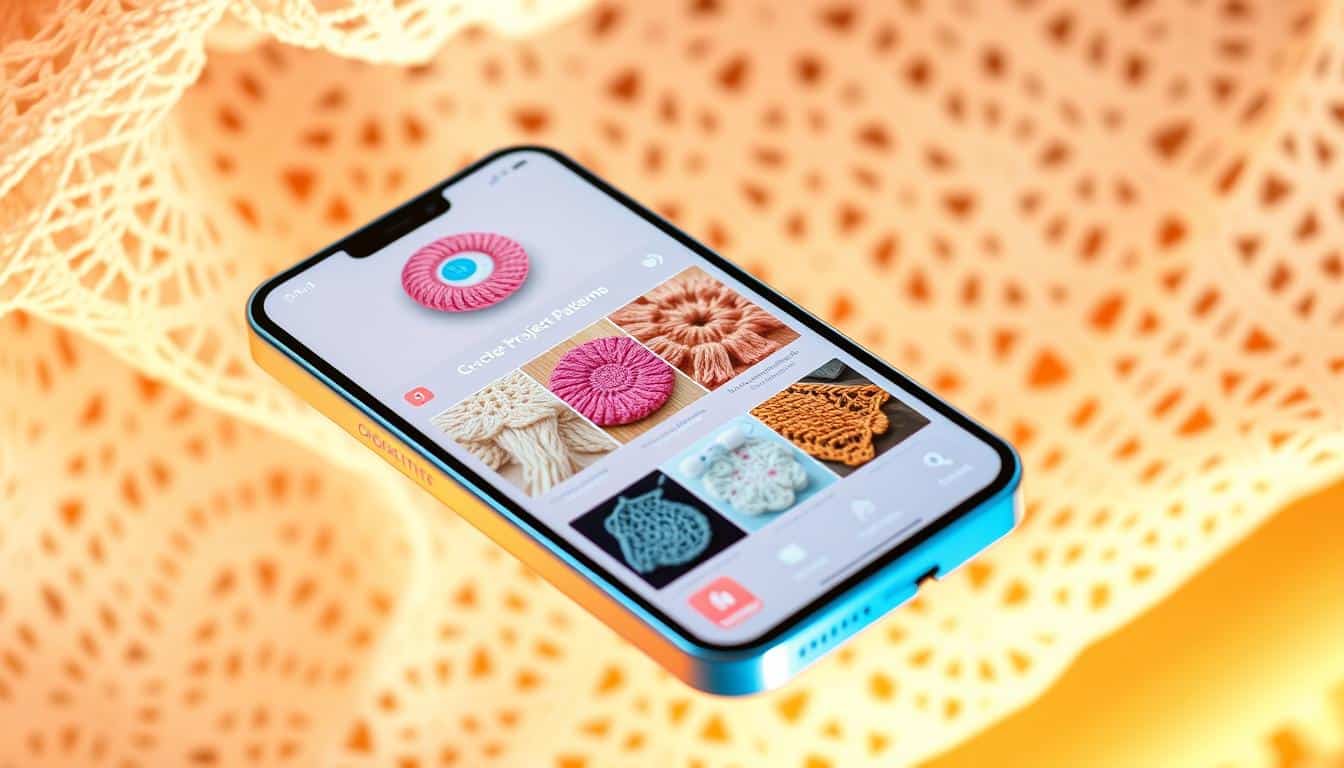 app de crochê