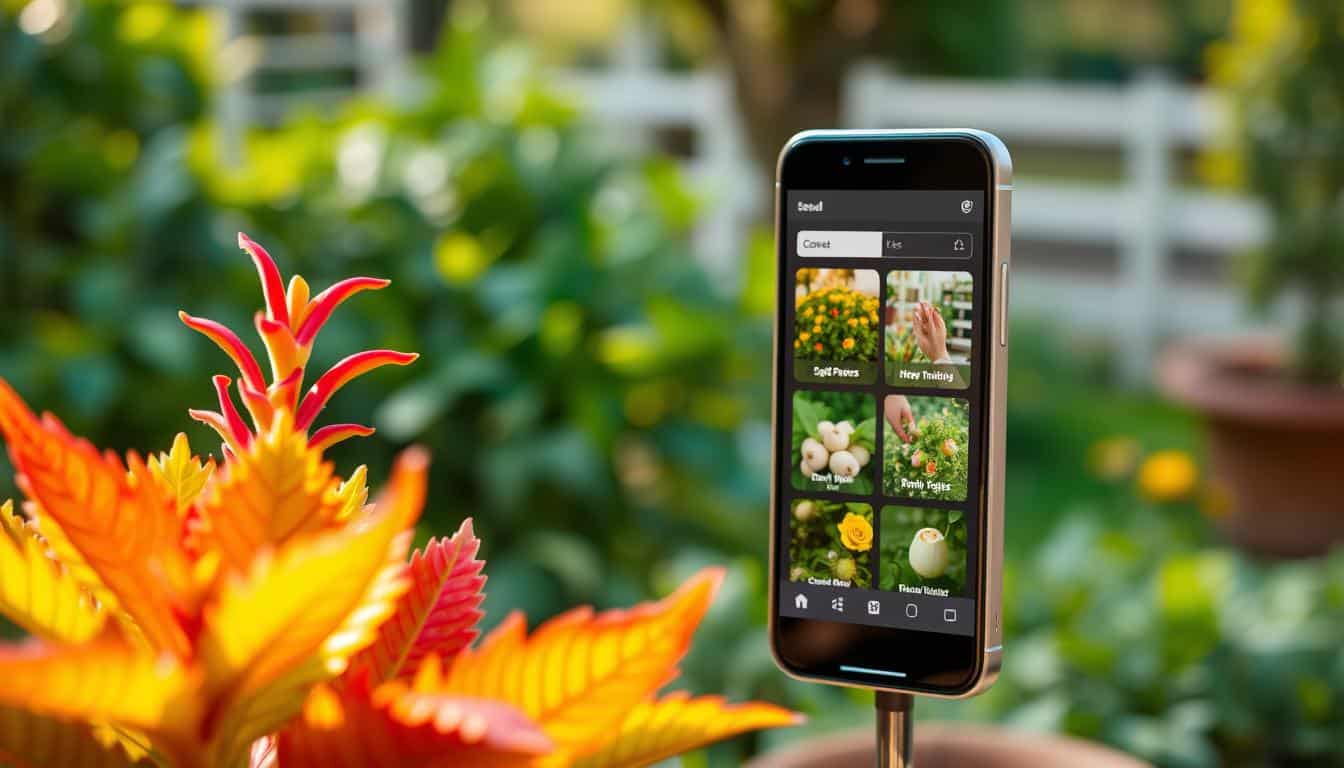 app de planta para jardinagem fácil