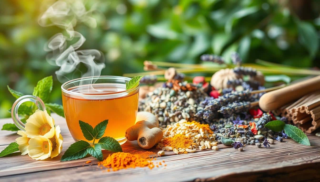 chás anti-inflamatórios naturais