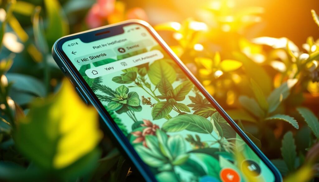 definição de app de planta