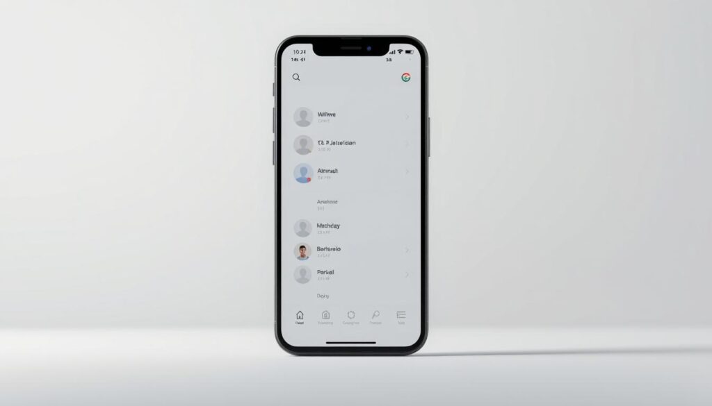 introdução a apps para organizar contatos