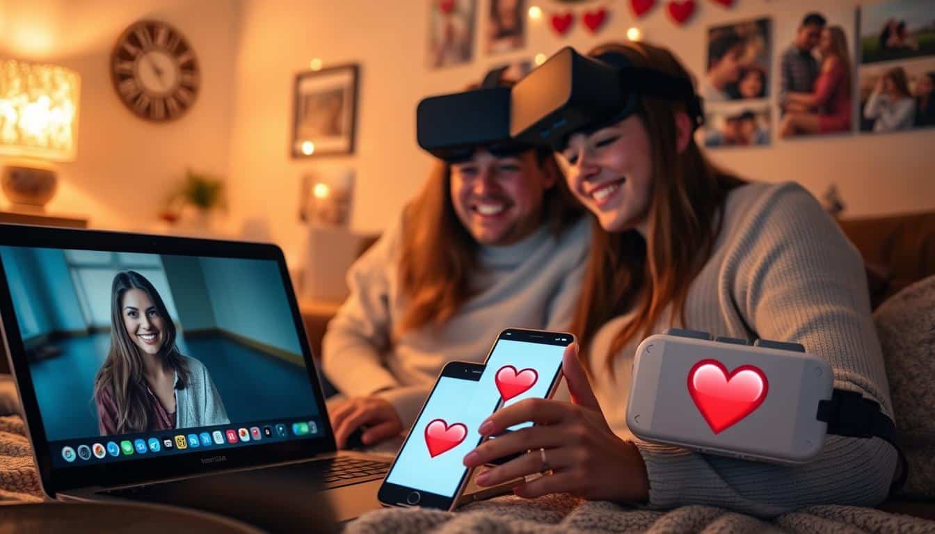 Tecnologia para manter a conexão no namoro