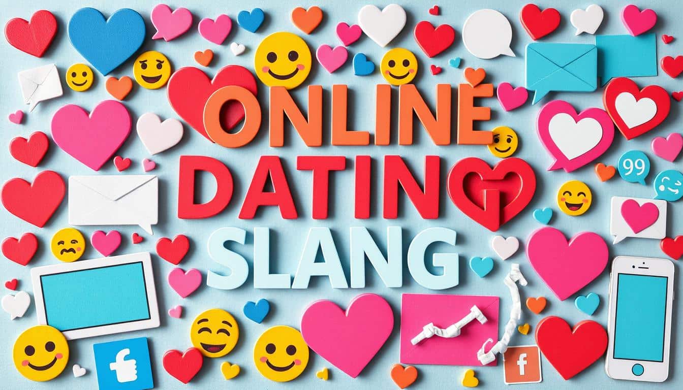 Termos e gírias comuns do namoro online.