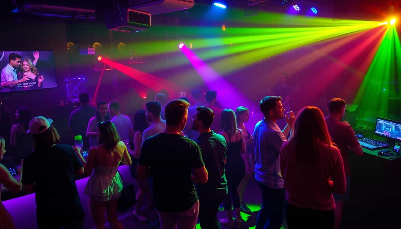 Vantagens de encontros amorosos noturnos em baladas