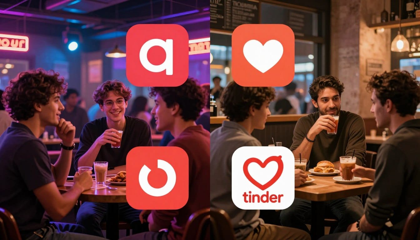 Grindr vs Tinder