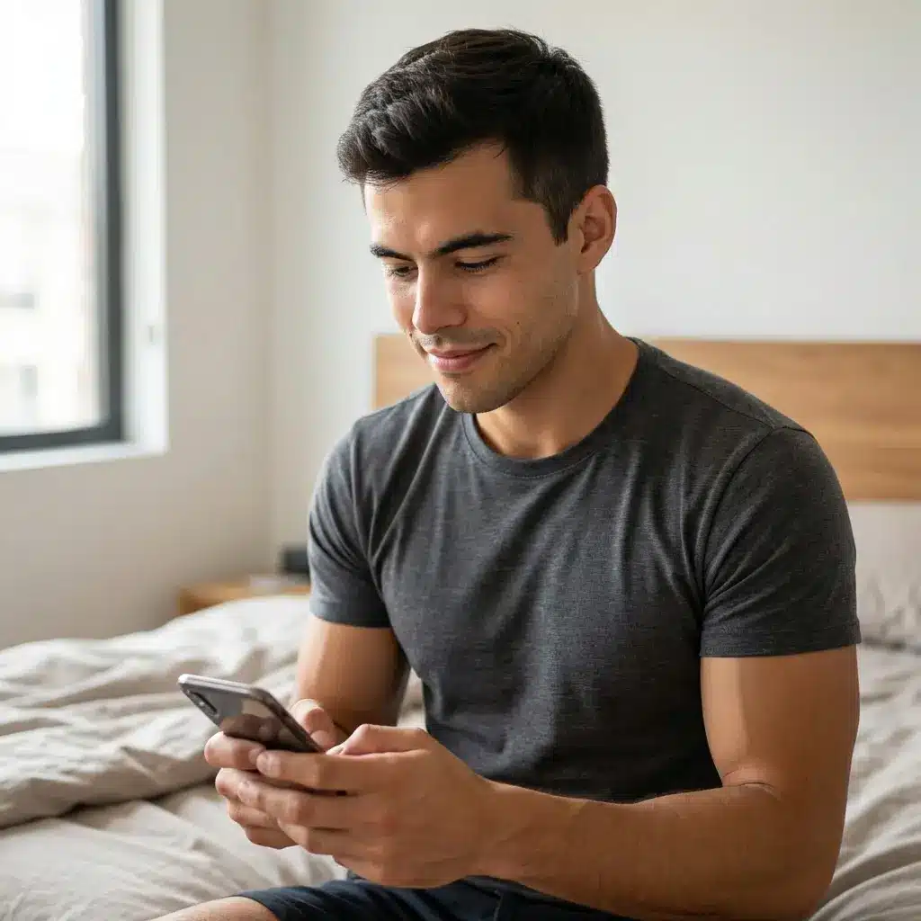 Espera a mensagem dele