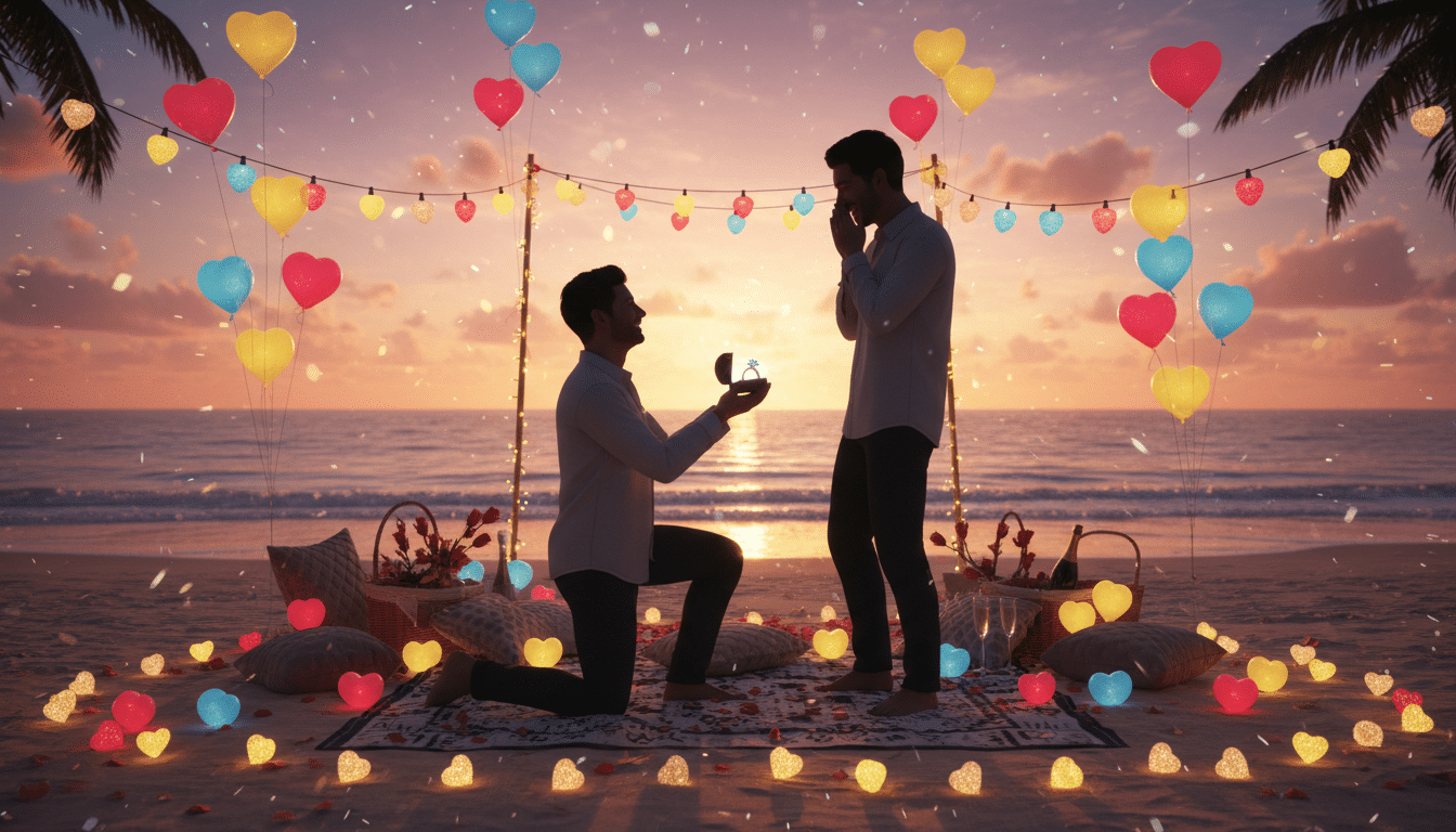 Pedido de namoro gay